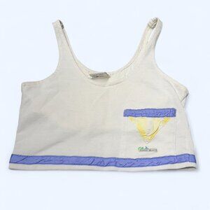 vintage beach top sunset beach size small